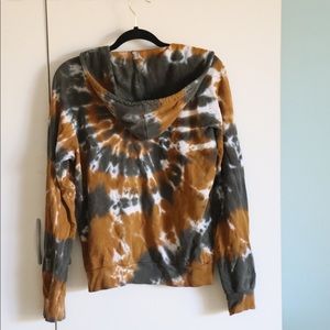 Tie Dye American Apparel Hoodie Sweatshirt Size M